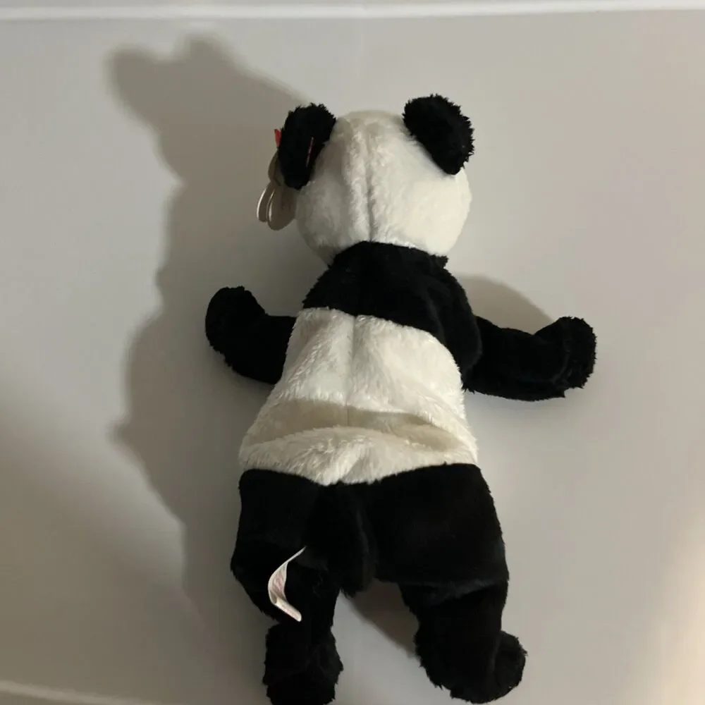 Ty Vintage Beanie Babies China The Panda Plush Toy